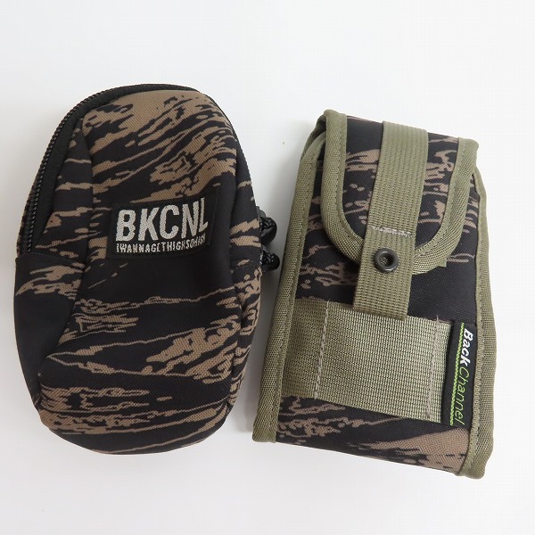 実際に弊社で買取させて頂いた【おまとめ品】BackChannel/バックチャンネル  NITRAID/ナイトレイド 他 マルチポーチの画像 2枚目