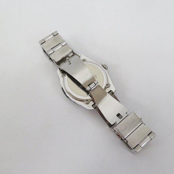 実際に弊社で買取させて頂いたPaul Smith/ポールスミス クォーツ 腕時計 F335-S082561【動作未確認】の画像 2枚目