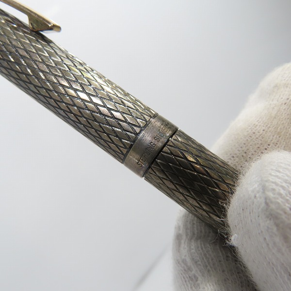 実際に弊社で買取させて頂いたSHEAFFER/シェーファー STERLING SILVER/スターリングシルバー 万年筆/ペン先 14K 585 の画像 5枚目