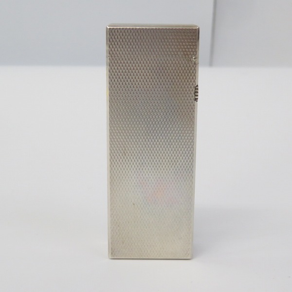 実際に弊社で買取させて頂いたdunhill/ダンヒル サイドローラーガスライター ダイヤカット シルバーの画像 1枚目