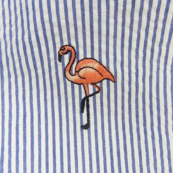 実際に弊社で買取させて頂いたBrooks Brothers Red Fleece/ブルックスブラザーズ セットアップ スーツ フラミンゴ 刺繍 /S/W32の画像 7枚目