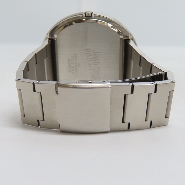 実際に弊社で買取させて頂いたJean Paul GAULTIER/ジャンポールゴルチエ UFOウォッチ 6031-G08661Y 【動作未確認】の画像 2枚目