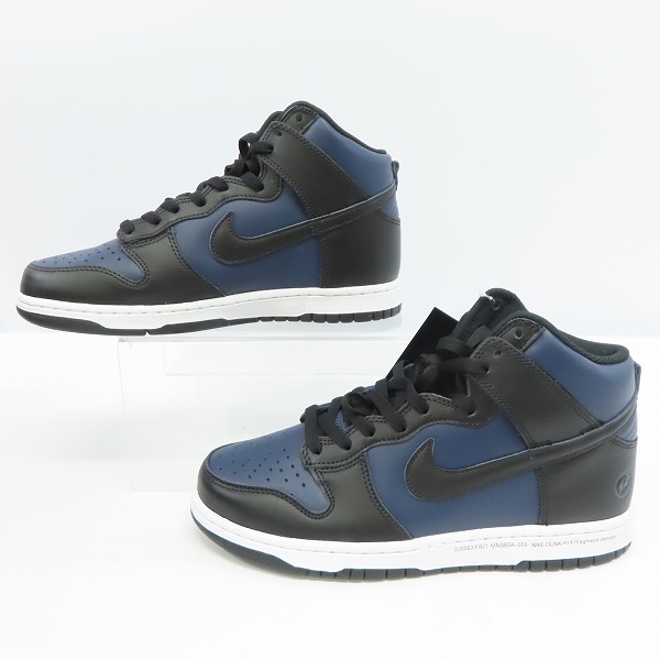 実際に弊社で買取させて頂いた【未使用】NIKE×FRAGMENT DESIGN/ナイキ×フラグメントデザイン DUNK HI/F ダンク DJ0383-400 26.5の画像 3枚目