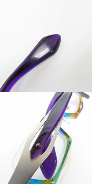 実際に弊社で買取させて頂いたLess than human/レスザンヒューマン メガネフレーム 1000030の画像 8枚目