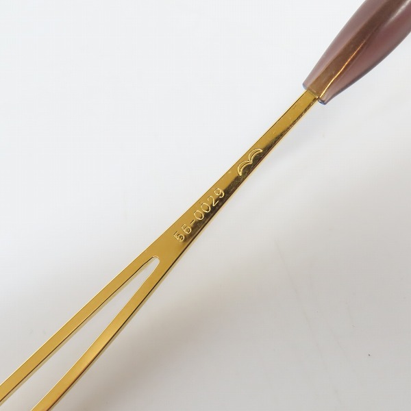 実際に弊社で買取させて頂いたJean Paul GAULTIER/ジャンポールゴルチエ サングラス/アイウェア/度入り 純チタンTi-P 56-0029の画像 6枚目