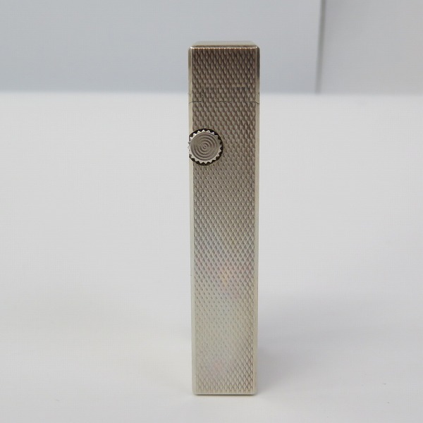 実際に弊社で買取させて頂いたdunhill/ダンヒル サイドローラーガスライター ダイヤカット シルバーの画像 2枚目