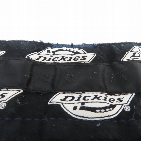 実際に弊社で買取させて頂いたroar×Dickies/ロアー×ディッキーズ ラインストーンクロスガン装飾 クロップドパンツ 10SRP-14/1の画像 2枚目