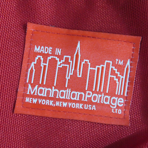 実際に弊社で買取させて頂いたManhattan Portage/マンハッタンポーテージ 型押し等 リュック/バックパック/2点セットの画像 5枚目