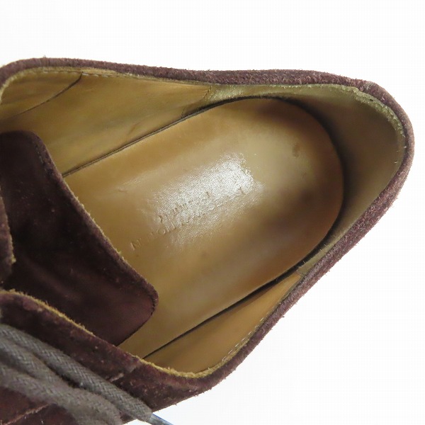 実際に弊社で買取させて頂いたDRIES VAN NOTEN/ドリス ヴァン ノッテン スウェードレザースニーカー 42の画像 4枚目