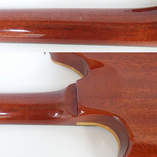 実際に弊社で買取させて頂いた★ESP/イーエスピー POTBELLY ＃DPCR/ポットベリー フィギュアドメイプルトップ エレキギター 2007年製 ハードケース付の画像 8枚目