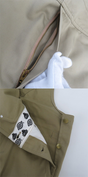 実際に弊社で買取させて頂いたXLARGE×DICKIES/エクストララージ×ディッキーズ オーバーオール/Mの画像 6枚目