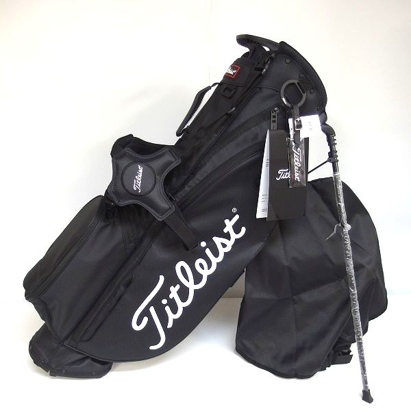 実際に弊社で買取させて頂いた【未使用】Titleist/タイトリスト Players 4/プレイヤーズ4 TB21SX4 BKBK スタンドキャディバッグ ブラック