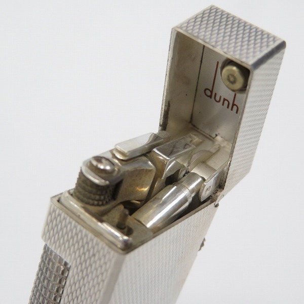 実際に弊社で買取させて頂いたdunhill/ダンヒル サイドローラーガスライター ダイヤカット シルバーの画像 7枚目