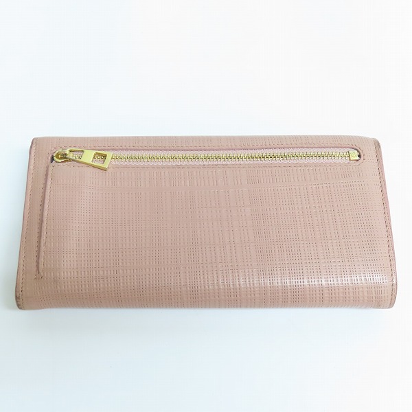 実際に弊社で買取させて頂いたLOEWE/ロエベ アナグラム コンチネンタル リネン ウォレット 二つ折り 長財布 101.88.K98の画像 1枚目