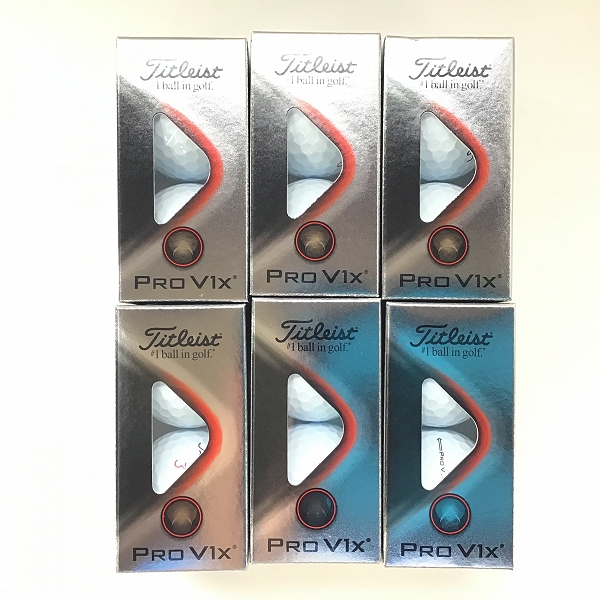 実際に弊社で買取させて頂いた（1）【未使用】Titleist/タイトリスト PRO V1x ゴルフボール 1ダース