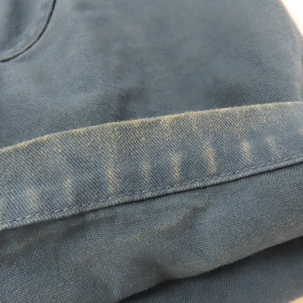 実際に弊社で買取させて頂いたCALEE/キャリー バック刺繍 半袖 ワークシャツ/Mの画像 7枚目