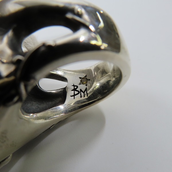 実際に弊社で買取させて頂いた【ギャラ付き】Bloody Mary/ブラッディマリー 10周年 ARCHIVE BIRTH RING バース リング #17号の画像 6枚目