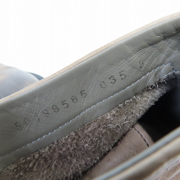 実際に弊社で買取させて頂いたHUGO BOSS/ヒューゴ ボス レースアップ レザーブーツ Size：8の画像 5枚目