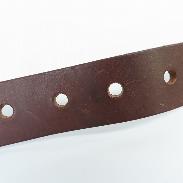 実際に弊社で買取させて頂いたANN DEMEULEMEESTER/アンドゥムルメステール 装飾 レザーベルトの画像 5枚目