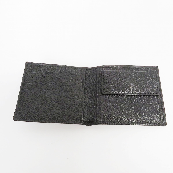 実際に弊社で買取させて頂いたBVLGARI/ブルガリ グレインレザー 二つ折り財布の画像 3枚目
