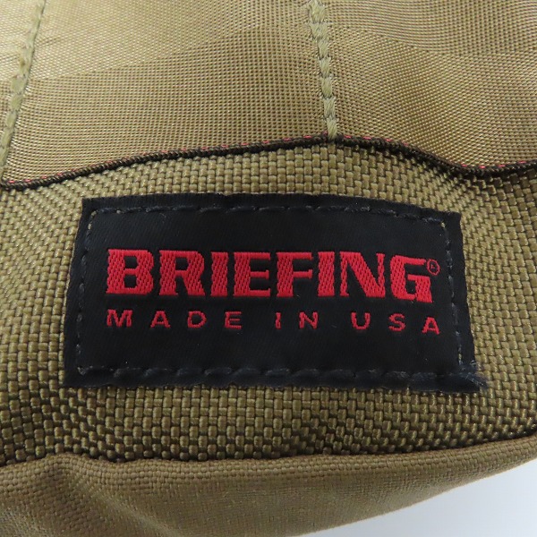 実際に弊社で買取させて頂いたBRIEFING/ブリーフィング ポーチ セカンドバッグの画像 4枚目