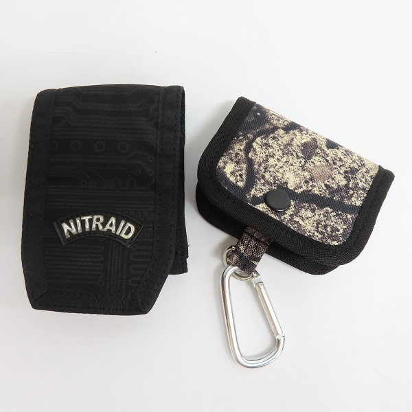 実際に弊社で買取させて頂いた【おまとめ品】BackChannel/バックチャンネル  NITRAID/ナイトレイド 他 マルチポーチの画像 3枚目