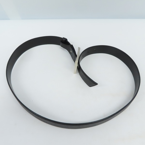 実際に弊社で買取させて頂いたBVLGARI/ブルガリ ロゴバックル レザー ベルトの画像 5枚目