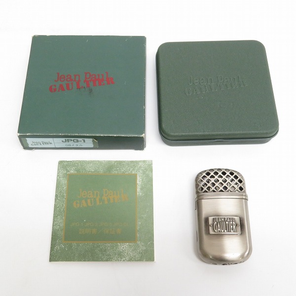 実際に弊社で買取させて頂いたJEAN PAUL GAULTIER/ジャンポール ゴルチェ JPG-1 ガスライターの画像 8枚目