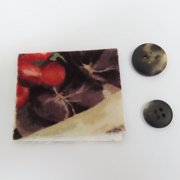 実際に弊社で買取させて頂いたPaul Smith COLLECTION/ポールスミス コレクション ベジタブルプリント 2ボタン テーラードジャケット Size：Lの画像 6枚目