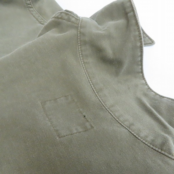 実際に弊社で買取させて頂いたアンチソーシャルソーシャルクラブ×ヒステリックグラマー 20SS ミリタリー シャツ 02201AH14/Lの画像 8枚目