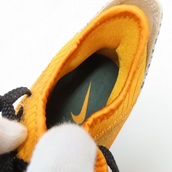 実際に弊社で買取させて頂いた【未使用】NIKE/ナイキ LEBRON 16 LOW AC ORANGE/GREY ATMOS SAFARI レブロン16 CD9471-800/27.5の画像 4枚目