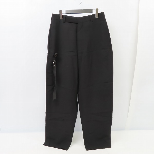 実際に弊社で買取させて頂いたRICK OWENS/リックオウエンス 19AW ベルテッドレーヨン混サルエルスラックス RU19F4366-WEEC2 US36