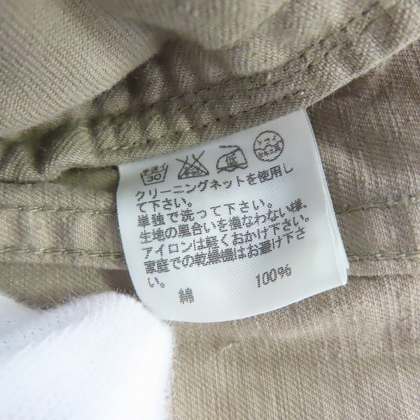 実際に弊社で買取させて頂いたCABANE de ZUCCa/カバンドズッカ ジップアップ フーディCZ12FA600/Sの画像 3枚目