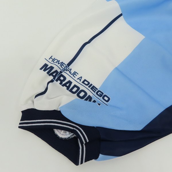 実際に弊社で買取させて頂いたFILA/フィラ OPENSPORTS #10 マラドーナ引退試合レプリカユニフォーム XLの画像 6枚目