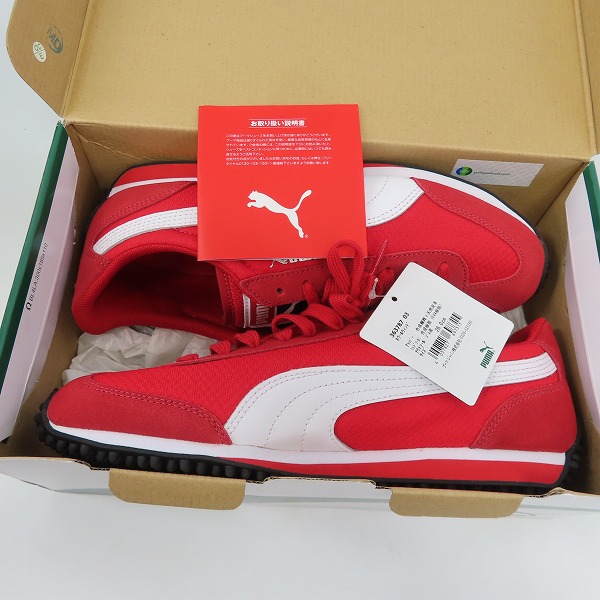 実際に弊社で買取させて頂いた【未使用】PUMA/プーマ WHIRL WIND/ホワールウィンド クラシック ランニング 363787-03/26.0の画像 6枚目