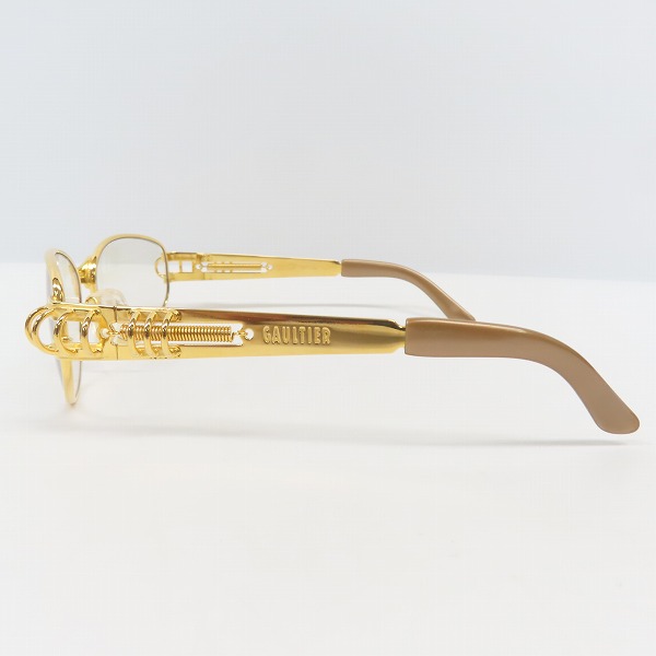 実際に弊社で買取させて頂いたJean Paul GAULTIER/ジャンポールゴルチエ サングラス/アイウェア/度入り 56-6105の画像 2枚目