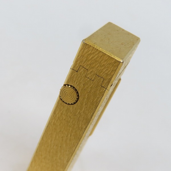 実際に弊社で買取させて頂いたdunhill/ダンヒル サイドローラー ゴールド ライターの画像 3枚目