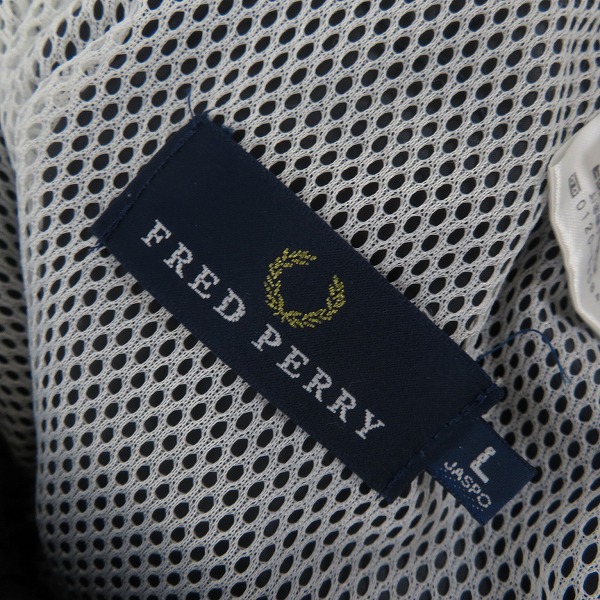実際に弊社で買取させて頂いたFRED PERRY/フレッドペリー トラックジャケット セットアップ/O/Lの画像 4枚目