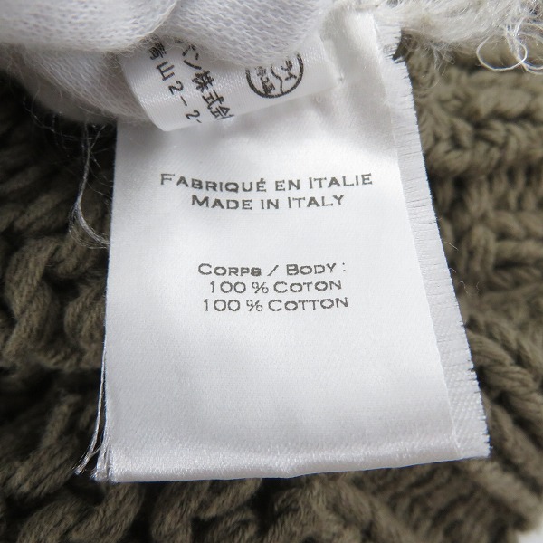 実際に弊社で買取させて頂いたBALMAIN/バルマン ローゲージ ニット トップス M647B852/XSの画像 5枚目