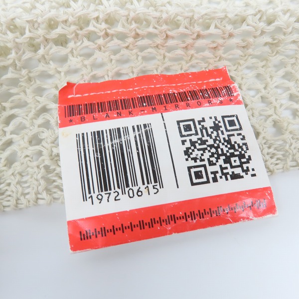 実際に弊社で買取させて頂いたMaison MIHARA YASUHIRO/メゾンミハラヤスヒロ メッシュ ロングスリーブカットソー A00PO511/48の画像 5枚目