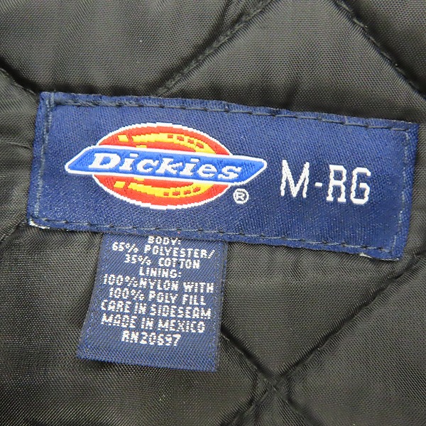 実際に弊社で買取させて頂いたDickies/ディッキーズ ワークジャケット 中綿 裏地キルティング M-RGの画像 2枚目