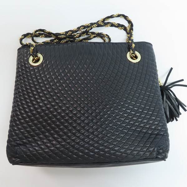 実際に弊社で買取させて頂いたBALLY/バリー キルティング ショルダーバッグの画像 2枚目