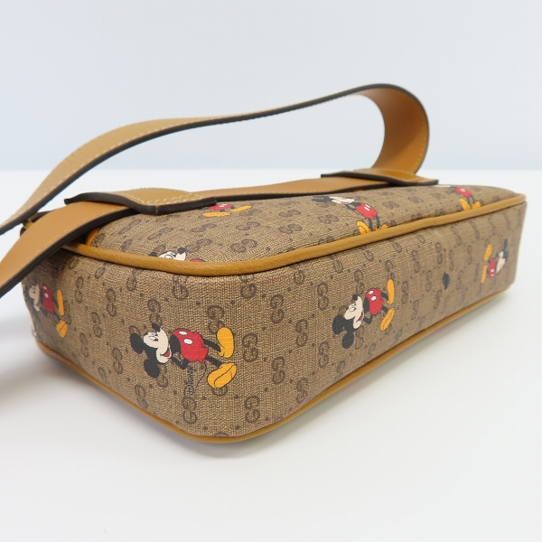 GUCCI グッチ ディズニー コラボ ミッキー ベルトバッグ ボディバッグ GUCCI】グッチ『ディズニーコラボ ミッキーマウス ベルトバッグ