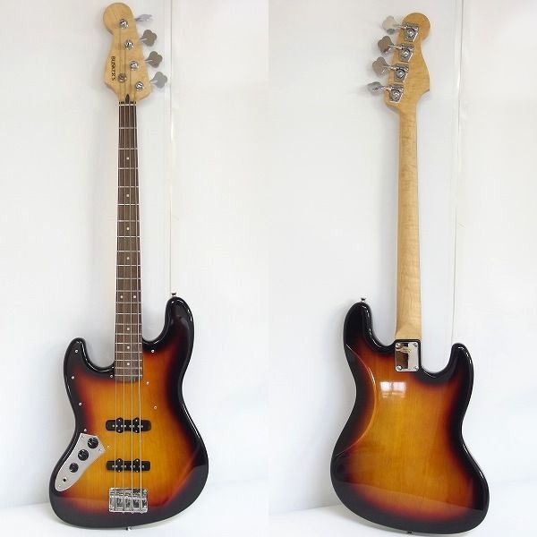 実際に弊社で買取させて頂いた★BUSKER'S/バスカーズ  ジャズベース Type レフティ/左利き用 ソフトケース付 の画像 1枚目