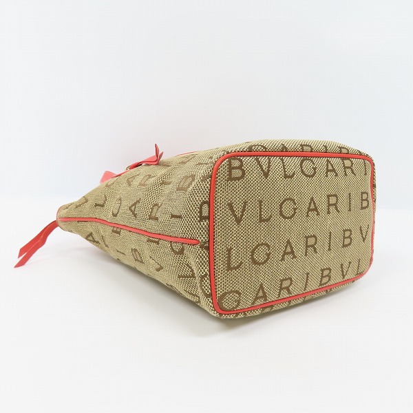 実際に弊社で買取させて頂いたBVLGARI/ブルガリ Grelel ロゴマニア ハンドバッグの画像 2枚目