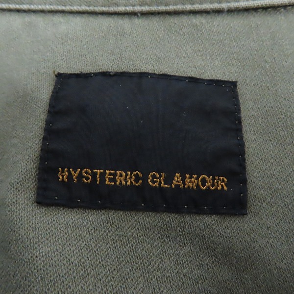 実際に弊社で買取させて頂いたアンチソーシャルソーシャルクラブ×ヒステリックグラマー 20SS ミリタリー シャツ 02201AH14/Lの画像 2枚目