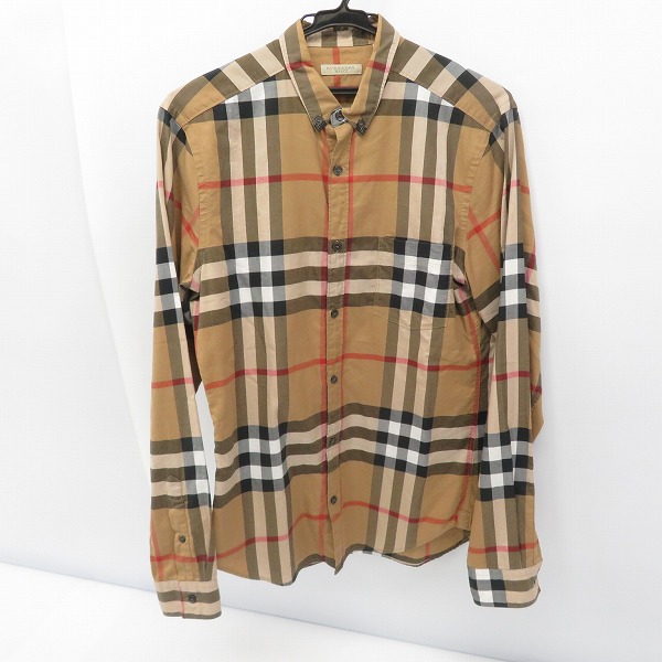 実際に弊社で買取させて頂いたBURBERRY BRIT/バーバリーブリット 長袖 チェック シャツ/S