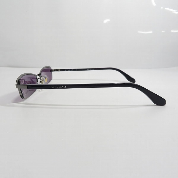 実際に弊社で買取させて頂いたBVLGARI/ブルガリ 度入り ハーフリム サングラスフレーム/アイウェア 2042Tの画像 2枚目
