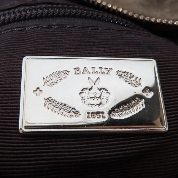 実際に弊社で買取させて頂いたBALLY/バリー スウェード ショルダーバッグの画像 4枚目