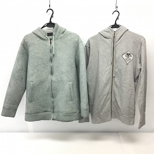 実際に弊社で買取させて頂いたDIESEL/ディーゼル/DIESEL BLACK GOLD/ディーゼル ブラック ゴールド ジップアップ パーカー 2点セット